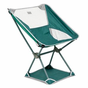 Scaun pliabil camping sau pescuit 5Five cu cadru din otel si sezut din poliester, 72x56x53 cm, verde