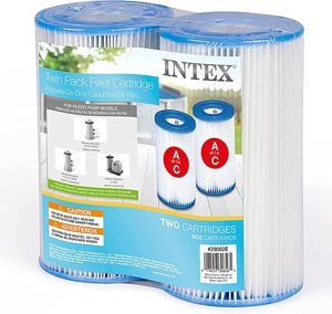 Set 2 cartuse filtrare tip A Intex 29002, pentru pompe filtrare apa piscina 28603/ 28604/ 28637/ 28638/ 28635/ 2863