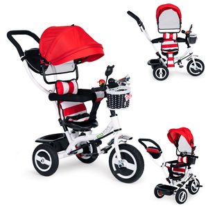 Homelux Tricycle tricycle tricycle swivel awning with durable tyres red
