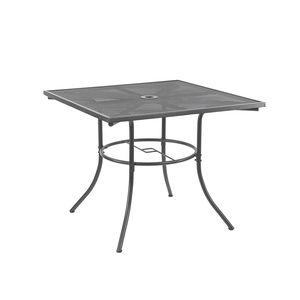Masă de grădină din plasă metalică Melfi 91,5x91,5x71 cm antracit