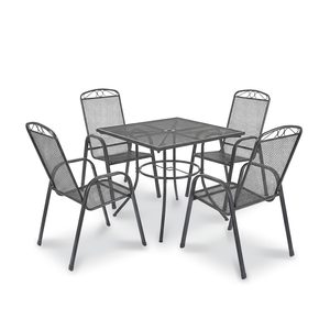 Eliza 4+1 set de mobilier de grădină antracit