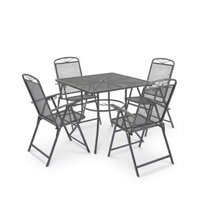 Mali 4+1 set de mobilier de grădină antracit
