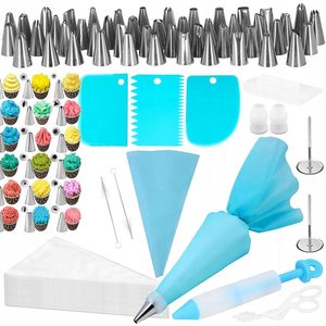 Set patiserie, 83 piese cu sabloane pentru ornarea prajiturilor