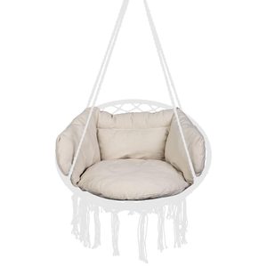 Perna pentru leagan tip cuib 56x63x36 cm, umplutura moale, ecru
