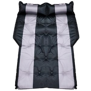 Saltea gonflabila auto 170x120 cm, cu perna integrata si husa de transport, negru