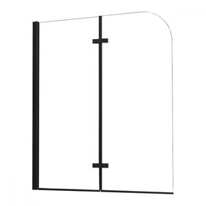 Paravan de cadă Alor 120x140 cm Negru