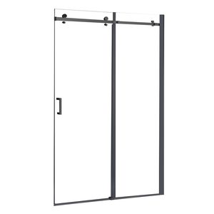 Ușă de duș Bold cu role 130x195 cm negru