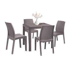 Set mobilier de grădină Goti 4+1 cappuccino