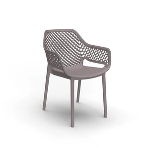Letino scaun de grădină din plastic cappuccino