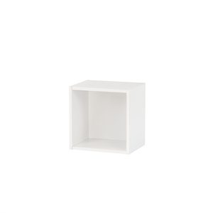 Boxie dulap de perete deschis 40x40x27 cm alb