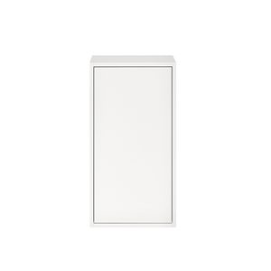 Boxie 1 ușă dulap de perete 80x40x37 cm alb