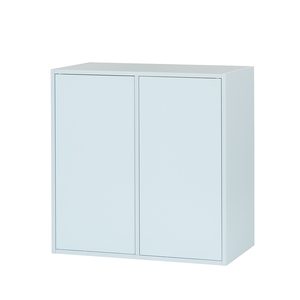 Boxie 2 uși dulap de perete 80x80x37 cm albastru