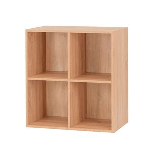 Boxie dulap de perete deschis 80x80x37 cm stejar sonoma