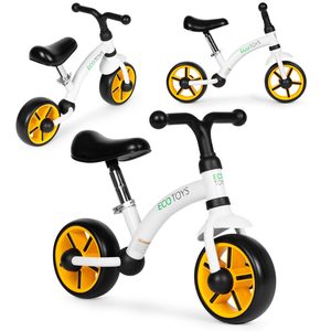 Homelux Jogging biciclete cu roți EVA scaun reglabil negru