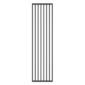 Riflaj perete despartitor MDF, LDA PREMIUM, Negru, 275x58 cm