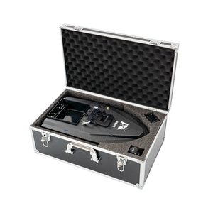Hrănirea barca sac negru 53x34x24 cm