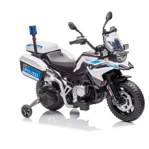Motocicletă electrică de poliție BMW albastră