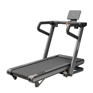 Banda de alergare cu afișaj LED și funcție inteligentă Bluetooth, Velox Ultra Max 150 kg, 3 LE, 18,8 km/h, unghi de înclinare -6–32 %