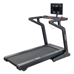 Banda de alergare cu afișaj LED Aeorun, 150 kg, 4,5 LE, 18,8 Km/h, 12 programe, unghi de înclinare 0-15 la sută