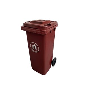 Container deșeuri 120L maro