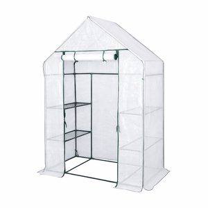 Mini sera 143x73x195 cm, alb
