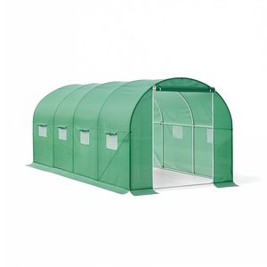 Solar gradina 200x300x450 cm, verde (cadru ranforsat + folie)