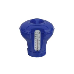 Distribuitor de lichid pentru piscine cu termometru pentru tablete de 200 g