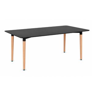 Verona 150 cm pătrat masa de luat masa negru