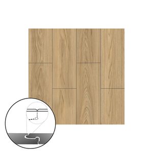 Pardoseală laminată din vinil SPC Campo Oak