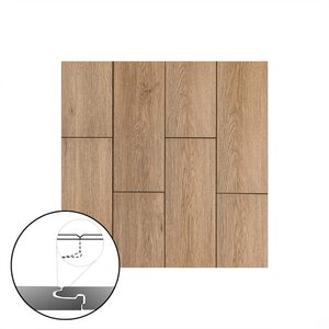 Pardoseală laminată din vinil SPC, stejar Sipadan,