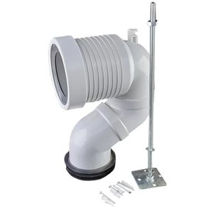 Suport S pentru toalete verticale și monobloc