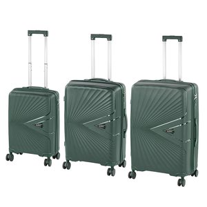 Set de valize cu roți TraveLux Endure, verde închis