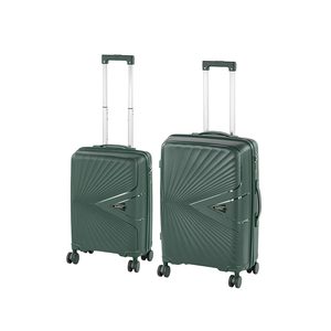 Set de valize cu roți TraveLux Endure II, verde închis