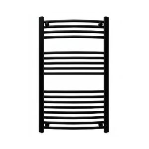 Radiator curbat pentru uscător de prosoape 1000x600 mm negru