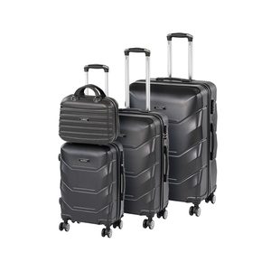 Set de valize cu roți TraveLux Max, negru