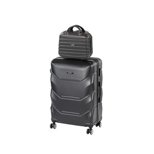 Set de valize cu roți TraveLux Max IV, negru