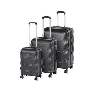 Set de valize cu roți TraveLux Max XI, negru