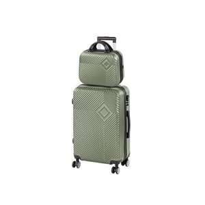 Set de valize cu roți TraveLux Pro VII, verde ulei