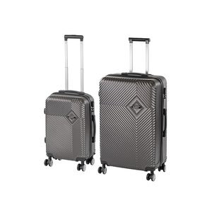 Set de valize cu roți TraveLux Pro X, gri