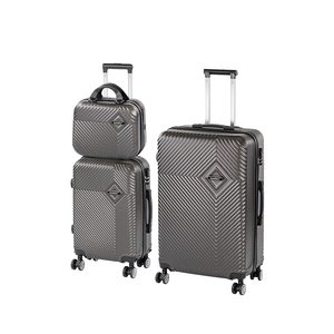 Set de valize cu roți TraveLux Pro XIX, gri