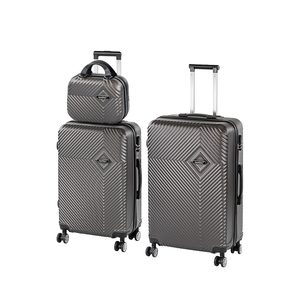 Set de valize cu roți TraveLux Pro XVII, gri