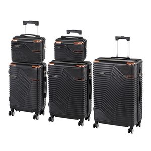Set de valize cu roți TraveLux Urban, negru