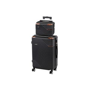 Set de valize cu roți TraveLux Urban IV, negru