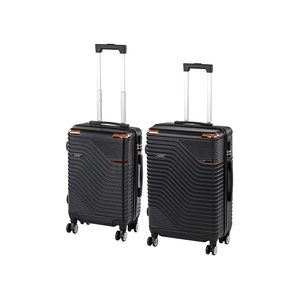 Set de valize cu roți TraveLux Urban IX, negru