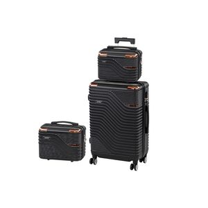 Set de valize cu roți TraveLux Urban XIII, negru