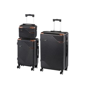 Set de valize cu roți TraveLux Urban XVI, negru