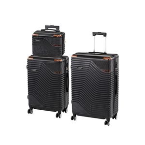 Set de valize cu roți TraveLux Urban XX, negru