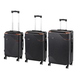 Set de valize cu roți TraveLux Urban XXI, negru