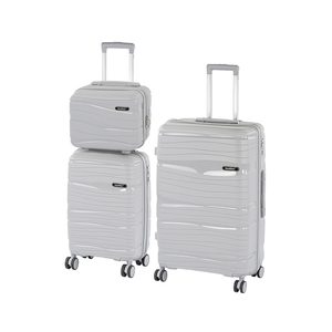 Set de valize cu roți TraveLux Voyager IX, gri