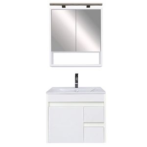 Set mobilier baie Luna 60, alb